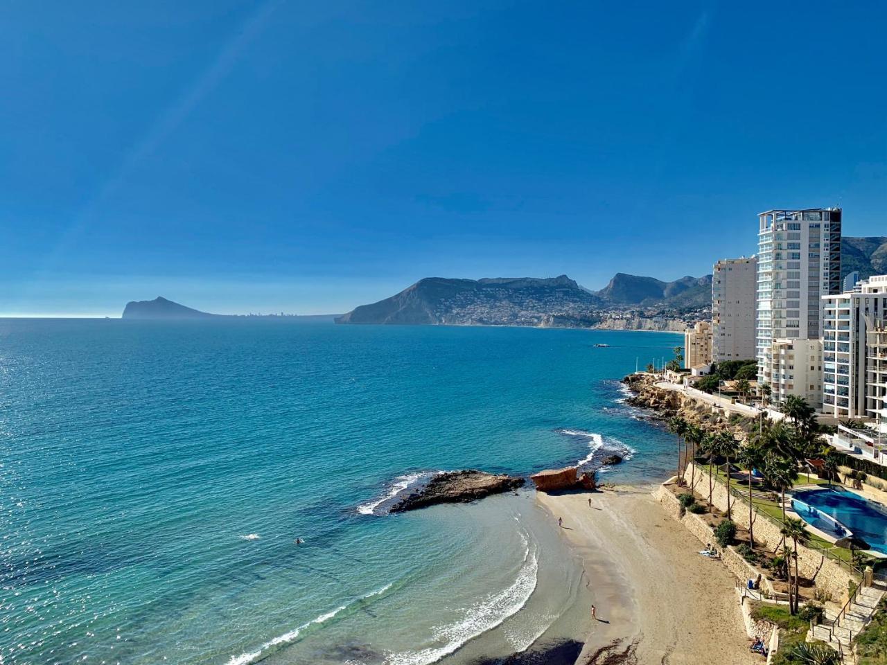 Paradero Rental B74- Vistas Al Mar Кальпе Экстерьер фото