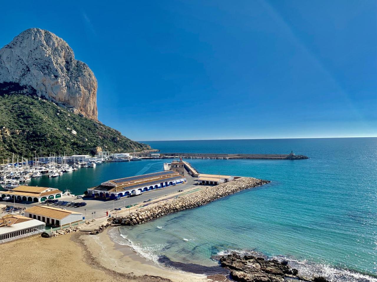 Paradero Rental B74- Vistas Al Mar Кальпе Экстерьер фото